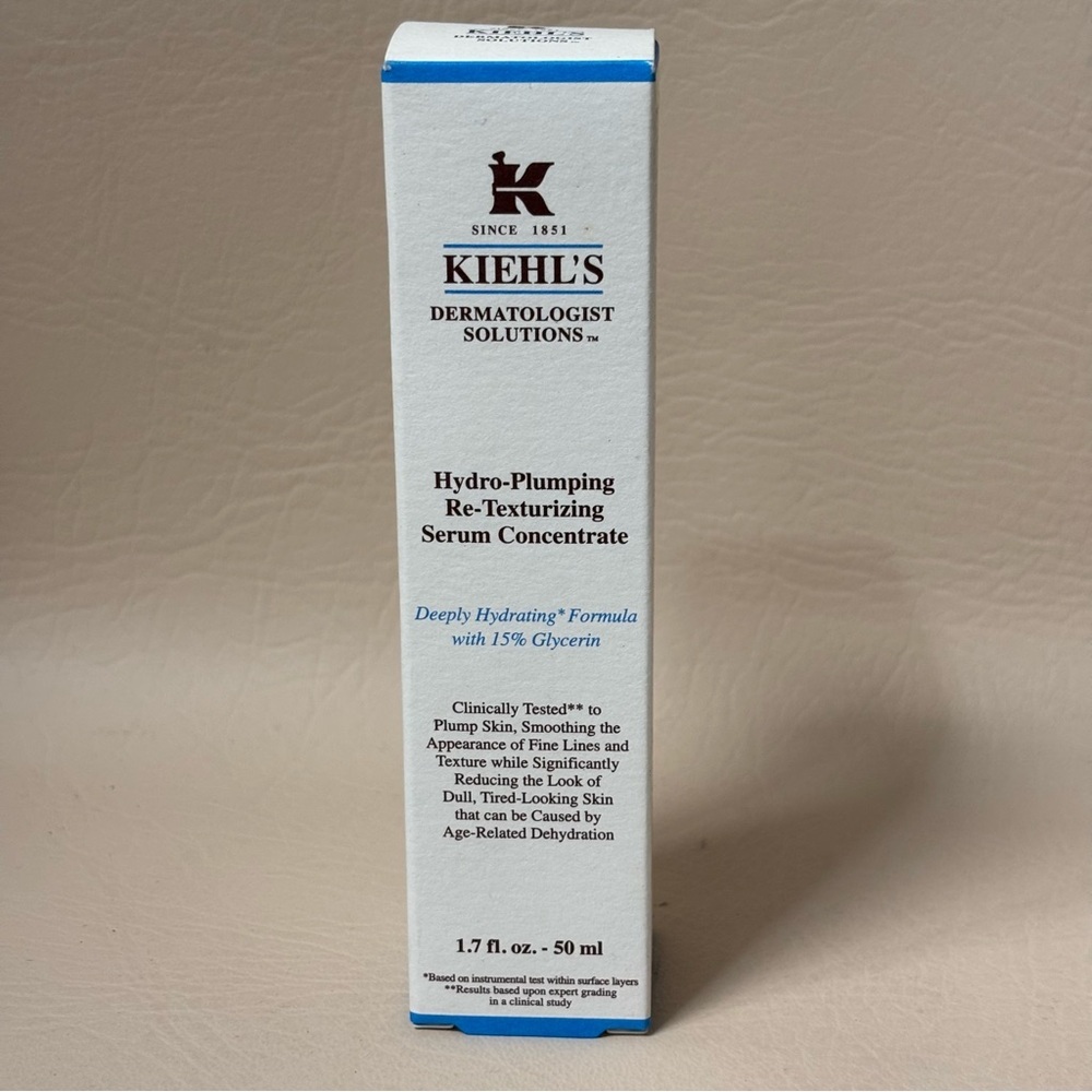 Kiehl's Dermatologist Solutions Hydro-Plumping Hydrating Serum 75Ml/2.5Oz (H6)